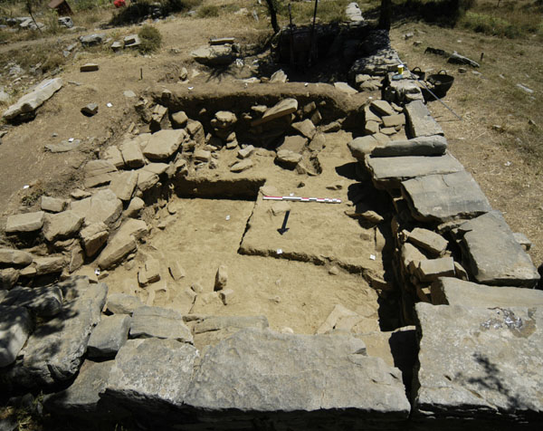 Room 17 before excavation