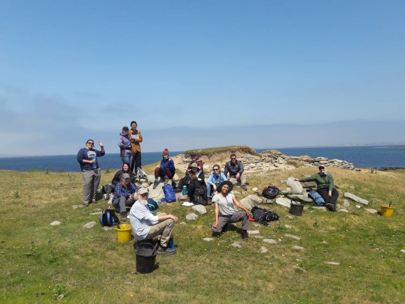 The team at Caraun Point