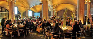 Attendees at the gala enjoyed Peruvian-inspired food and the extraordinary architecture at Guastavino’s in New York City.