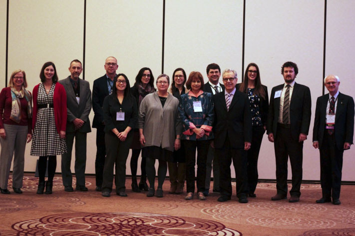 At the Awards Ceremony at the 2017 Annual Meeting in Toronto