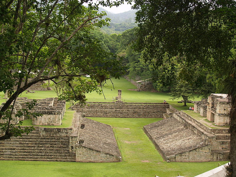 Ballcourt at Copán.