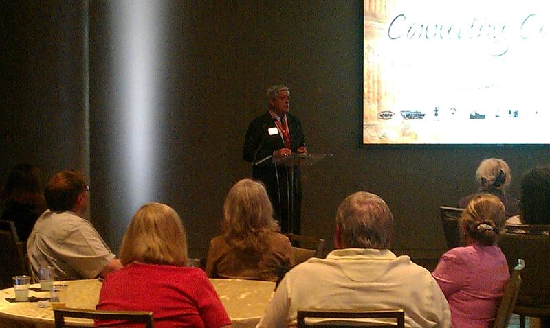 Ed Nichols, CEO of History Colorado, welcomes the AHPM Partners (Photo Credit: Aaron Theis)