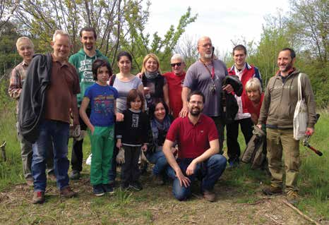 Adopting Narce, a project in Italy funded by the AIA Site Preservation Program, created a local volunteer group to clean and maintain the site, install new signage, and work with archaeologists to create exhibits for the local museum. The project, typical of AIA-supported projects, combines site preservation with community engagement and outreach.