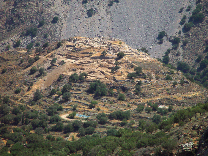 View of Azoria from the west