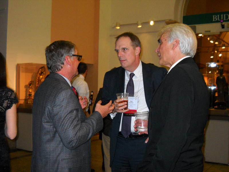 CEO Peter Herdrich with guests at the Opening Night Reception