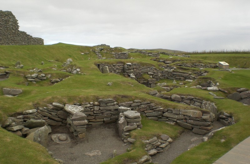 Jarlshof at the southern tip of the Shetland Islands. © Lauren Cummings