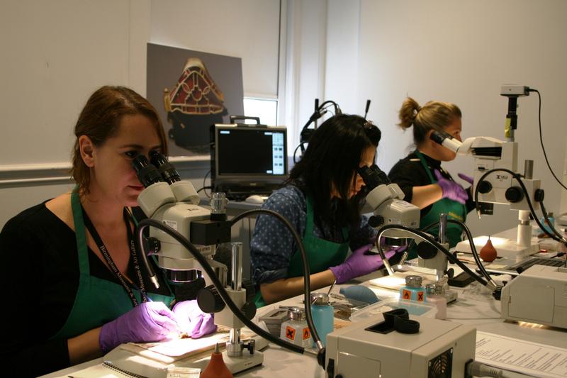 The Staffordshire Hoard Conservation Program received the 2014 CHM Award for its excellent work conserving and promoting one of the most stunning Anglo-Saxon hoards discovered to date (Photo: SHCP/BMAG)