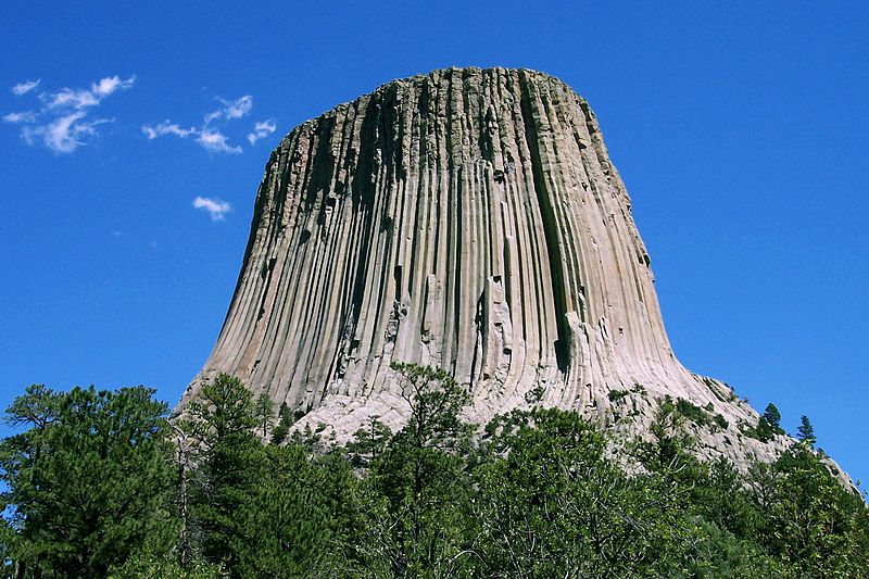 Devils Tower in Wyoming was the first designated National Monument.