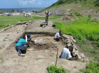 Carr Plantation Archaeology Project on Montserrat
