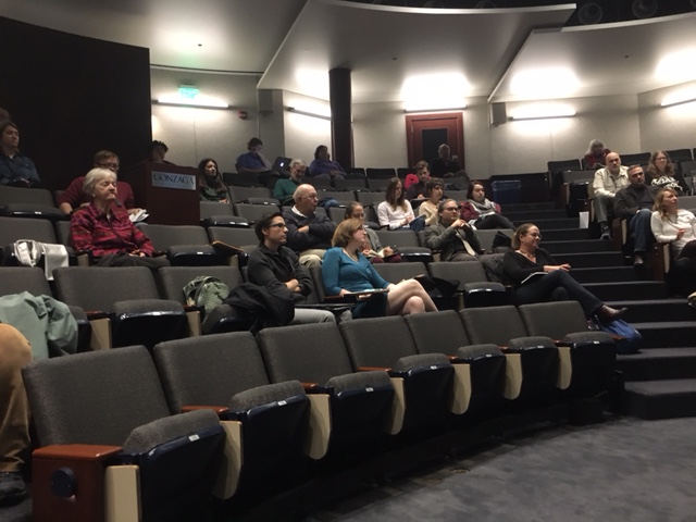 Nearly100 people attended the Archaeology and the Humanities conference for IAD on the Gonzaga University campus. (Photo Courtesy of  A. Goldman)