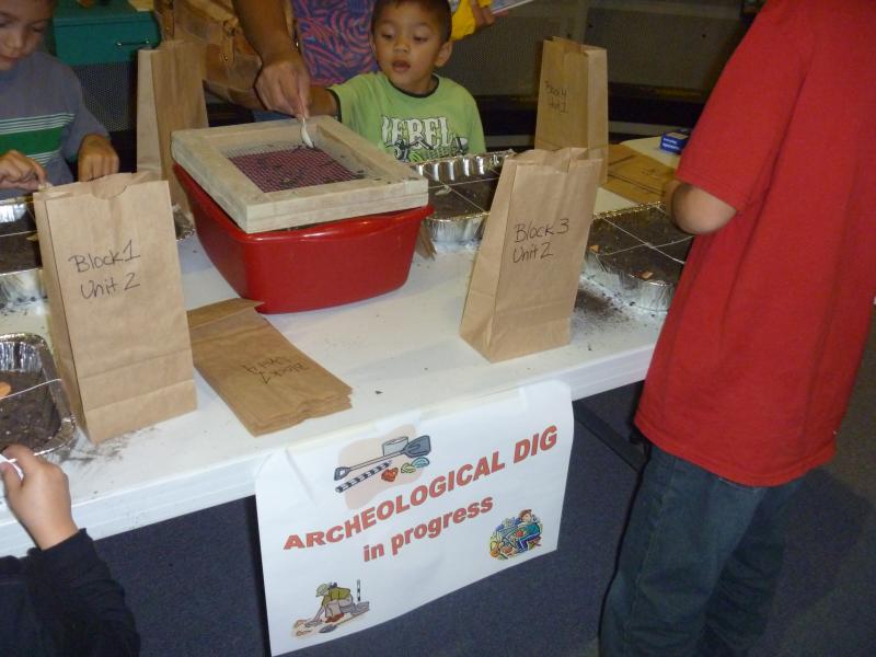 International Archaeology Day 2012 at the Journey Museum