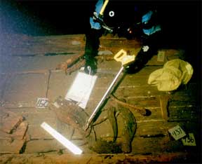 Underwater archaeology in Lake Champlain