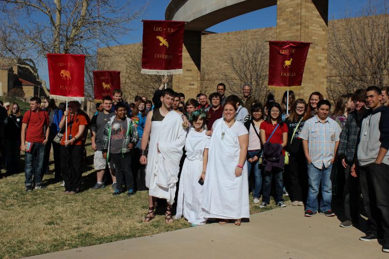 Lubbock, TX Society's Classics and Archaeology Outreach Day 2014