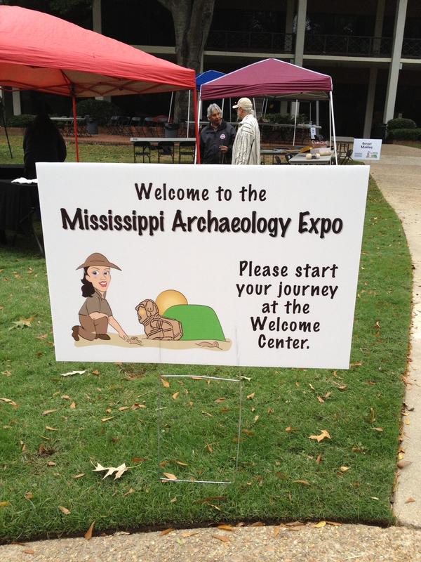 The Mississippi Archaeology Expo welcomed visitors of all ages