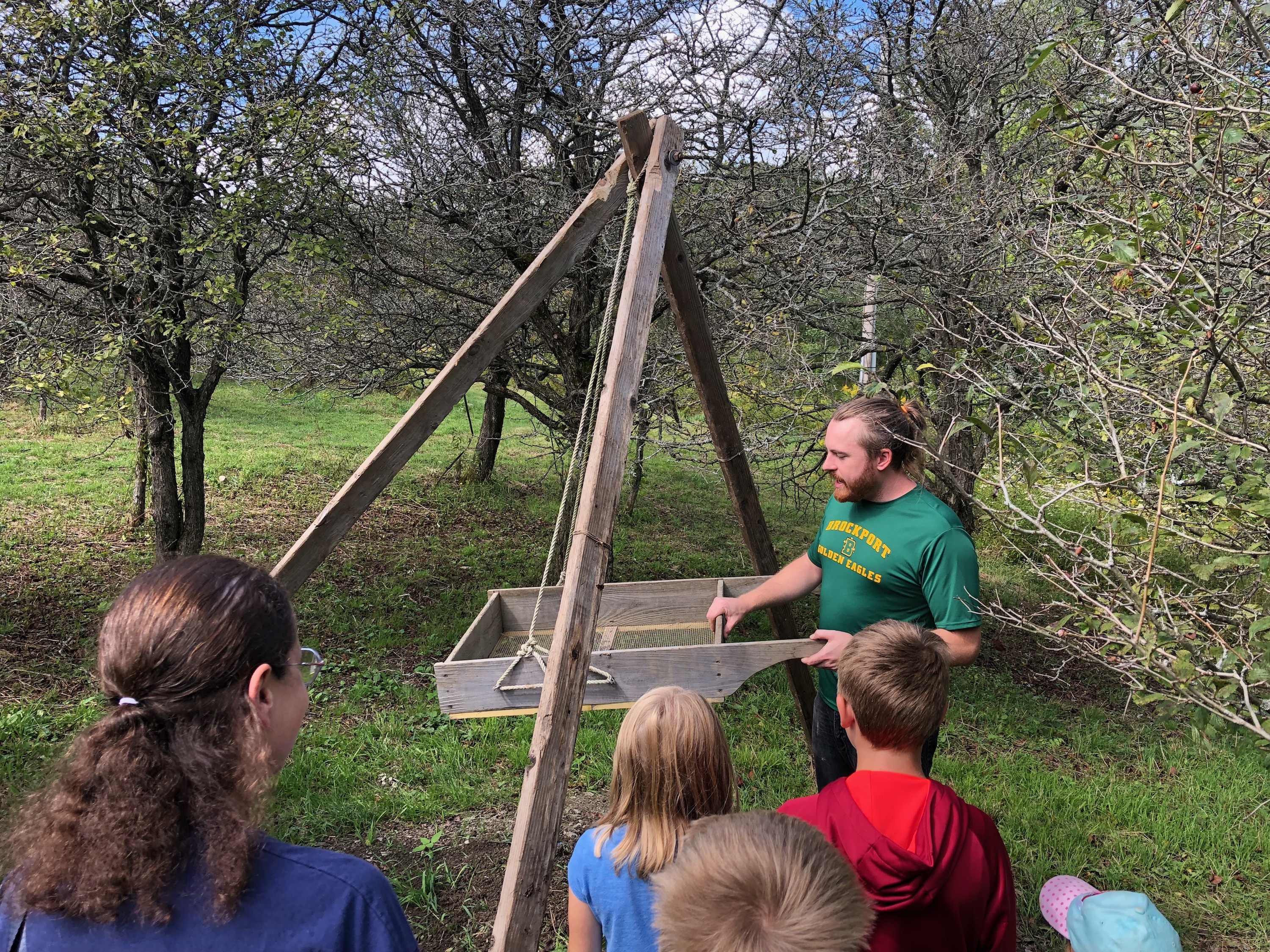 Community Archaeology Day at Frost Town with the AIA-Rochester Society. Photo courtesy of Sarah Demaray.