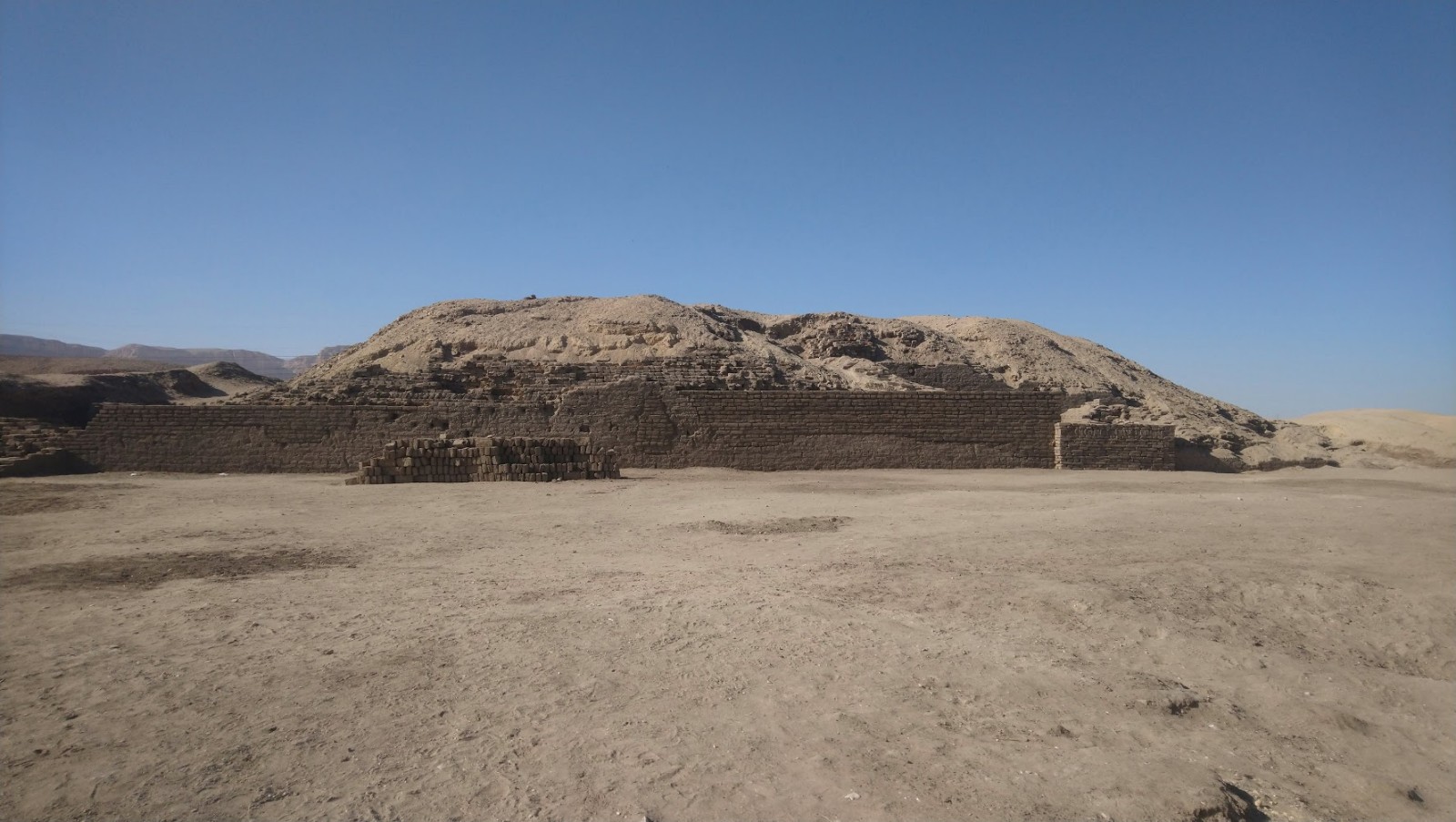 Deir el-Ballas South Palace stabilzation. Photo Courtesy Peter Lacovara.